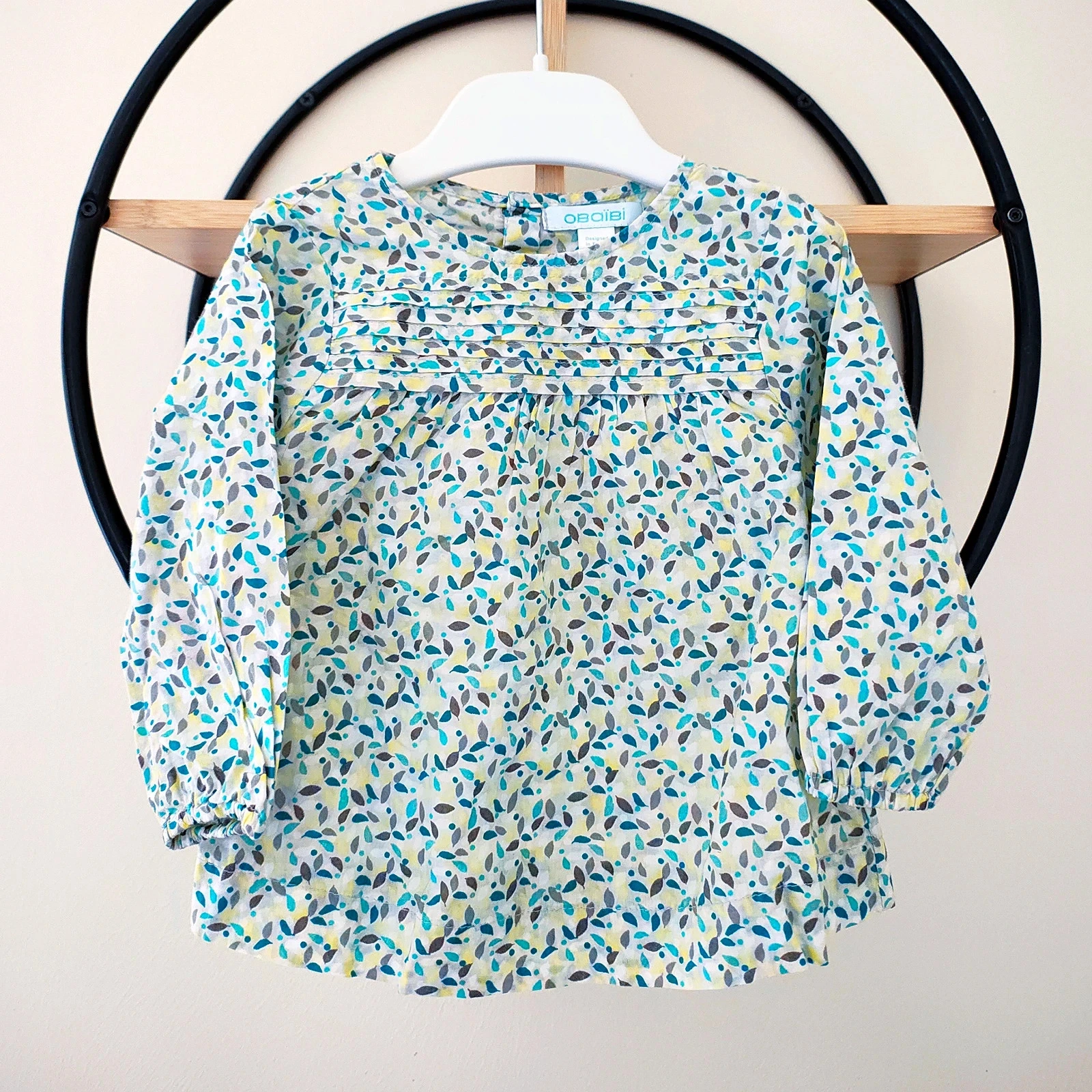 6 mois blouse obaibi Okaïdi